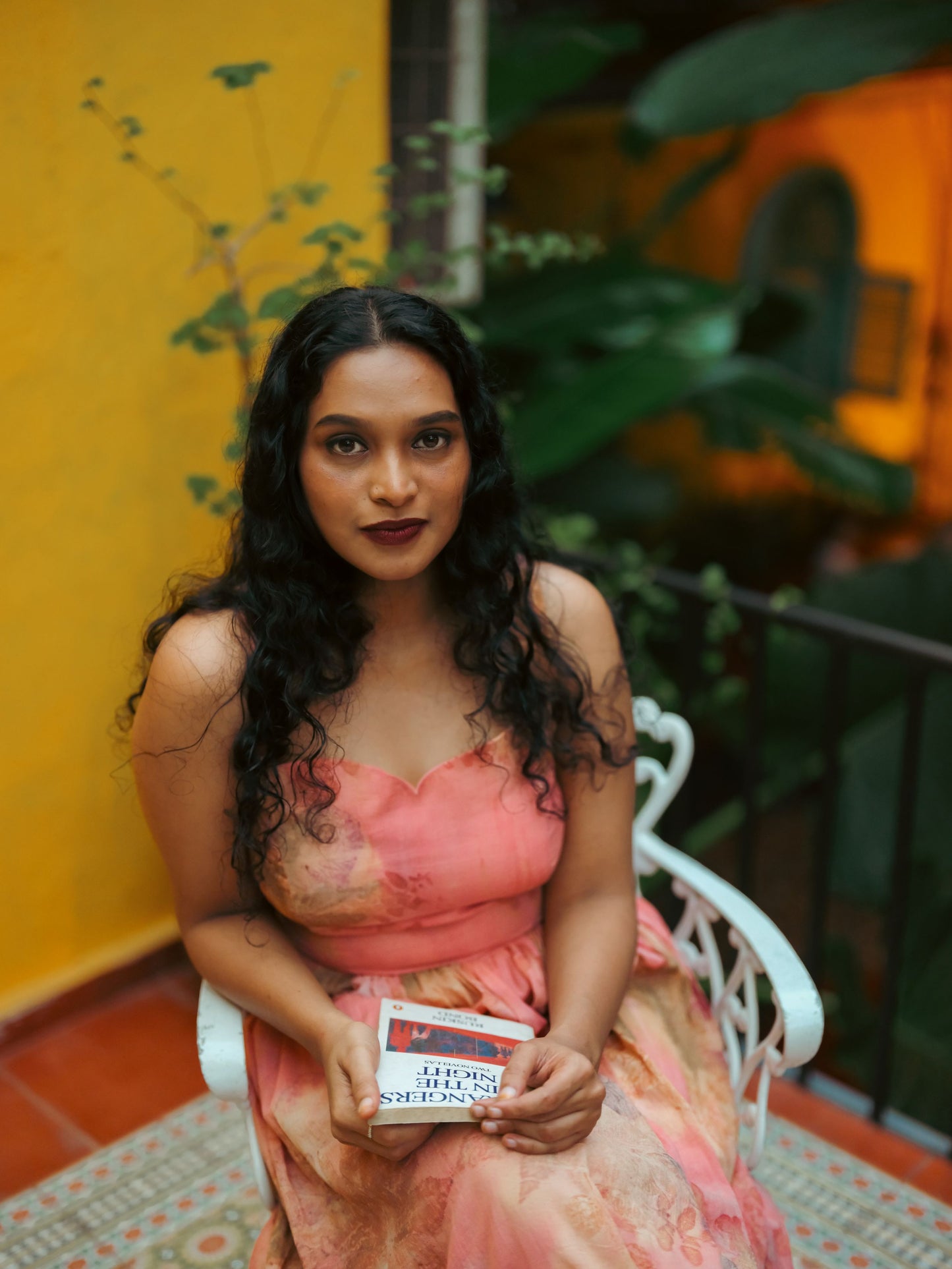 Eco-Printed Mulcotton Princess Dress