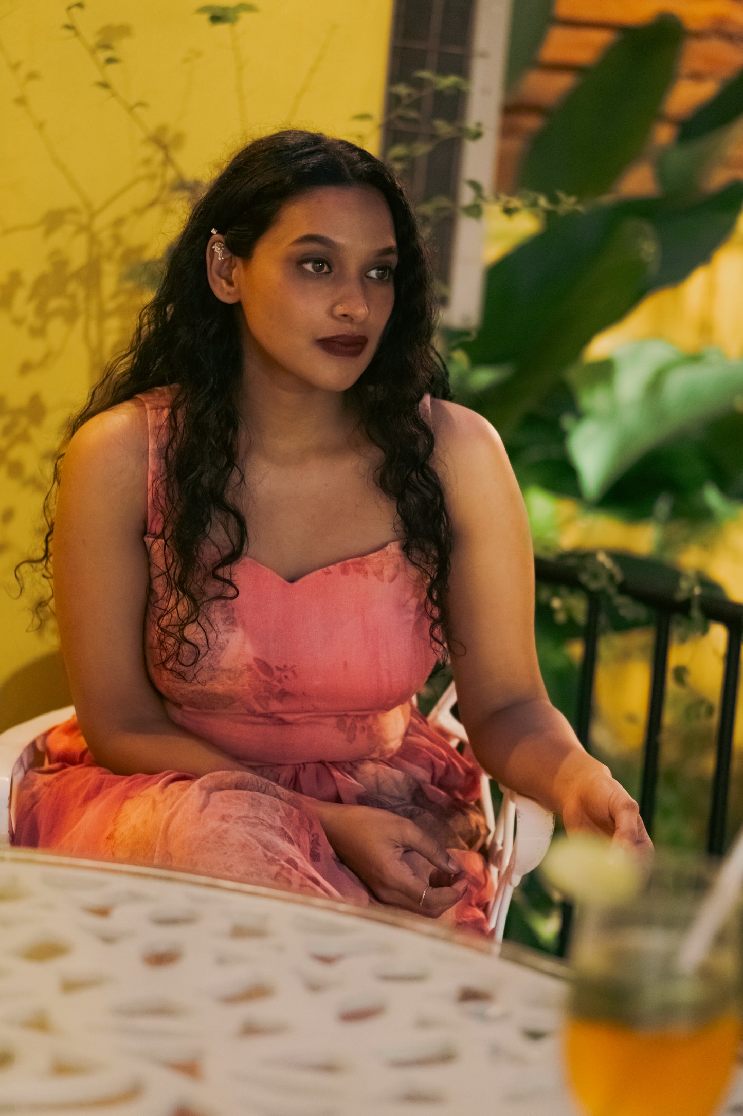 Eco-Printed Mulcotton Princess Dress